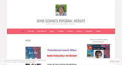 Desktop Screenshot of jayneozanne.com